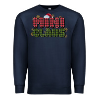 Navy mini claus Premium Sweatshirt - MaliasSmallBusiness