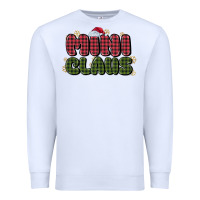 White mini claus Premium Sweatshirt - MaliasSmallBusiness