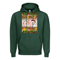Sports Green christmas pig Zipper Hoodie - Artiststas