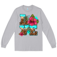 Moon Dust love summer with flowers Long Sleeve Tee - AdoDesignShop