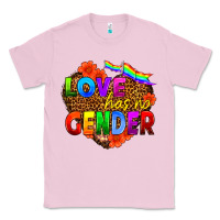Bubblegum Pink love has no gender Classic Tee - HRA Design Shop