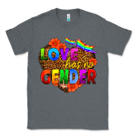 Charcoal Heather love has no gender Classic Tee - HRA Design Shop