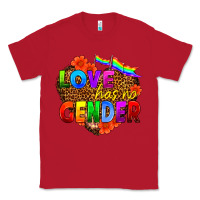 Red love has no gender Classic Tee - HRA Design Shop