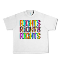 Lunar Rock rights rights rights (pride) Urban Heavy Tee - Zillion Design Studio