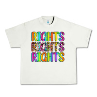 Pistachio rights rights rights (pride) Urban Heavy Tee - Zillion Design Studio