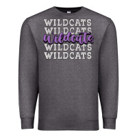 Charcoal Heather wildcats football Premium Sweatshirt - MaliasSmallBusiness