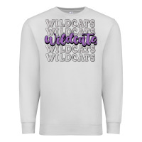 Dove Grey wildcats football Premium Sweatshirt - MaliasSmallBusiness