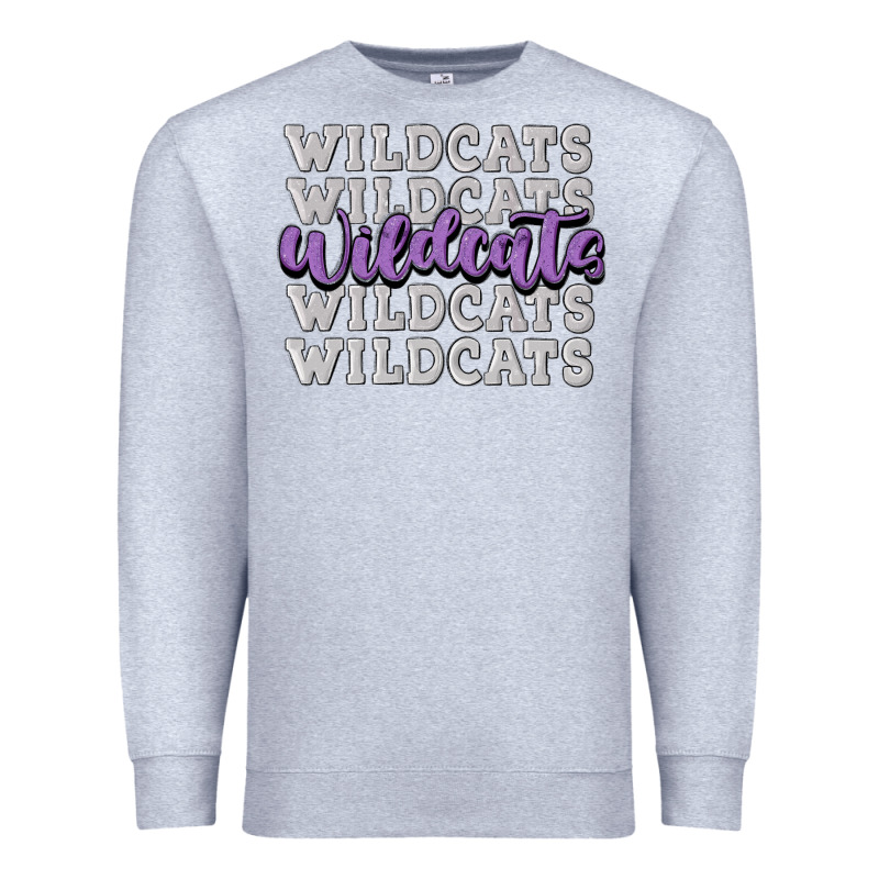 Wildcats Football Premium Sweatshirt by MaliasSmallBusiness | Teevron