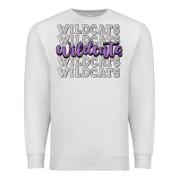 Oatmeal Heather wildcats football Premium Sweatshirt - MaliasSmallBusiness