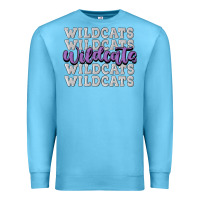 Ocean Blue wildcats football Premium Sweatshirt - MaliasSmallBusiness