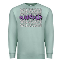 Seafoam wildcats football Premium Sweatshirt - MaliasSmallBusiness