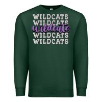 Sports Green wildcats football Premium Sweatshirt - MaliasSmallBusiness