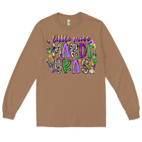 Toasted Coconut little miss mardi gras Long Sleeve Tee - RacoonDesign
