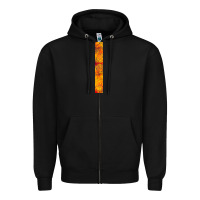 Black Halloween Key Fob Zipper Hoodie - BundleAndBundleShop