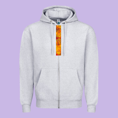 Halloween Key Fob Zipper Hoodie Designed By Bundleandbundleshop
