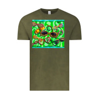 Vintage Olive sunglasses Vintage Tee - BarkalooDesign