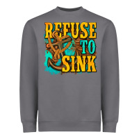 Storm refuse to sink western Heavyweight Sweatshirt - texasbilliewilder
