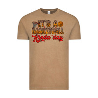 Vintage Coffee it s a basketball kinda day Vintage Tee - Zillion Design Studio