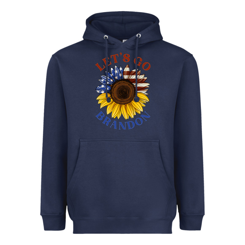 American Flag Sunflower Heavyweight Hoodie by Jasminsmagicworld | Teevron