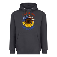 Smoke American flag sunflower Heavyweight Hoodie - Jasminsmagicworld