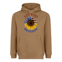 Toasted Coconut American flag sunflower Heavyweight Hoodie - Jasminsmagicworld