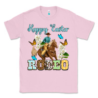 Bubblegum Pink Happy Easter rodeo Classic Tee - OliviaCreatesArt