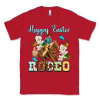 Red Happy Easter rodeo Classic Tee - OliviaCreatesArt