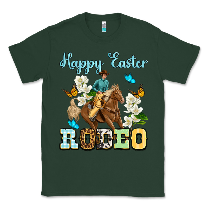 Happy Easter Rodeo Classic Tee by OliviaCreatesArt | Teevron