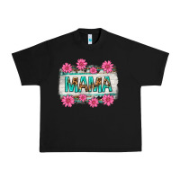 Black mama leopard with turquoise background Urban Heavy Tee - texasbilliewilder
