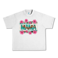 Lunar Rock mama leopard with turquoise background Urban Heavy Tee - texasbilliewilder