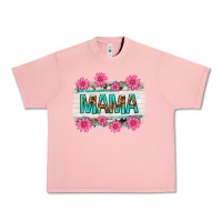 Salmon mama leopard with turquoise background Urban Heavy Tee - texasbilliewilder