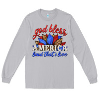 Moon Dust god bless america land that i love Long Sleeve Tee - HRA Design Shop