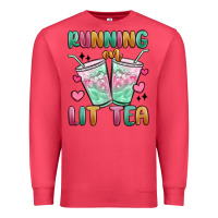 Cardinal running on lit tea Premium Sweatshirt - MaliasSmallBusiness