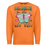 Carrot running on lit tea Premium Sweatshirt - MaliasSmallBusiness