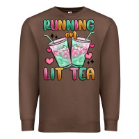 Chestnut running on lit tea Premium Sweatshirt - MaliasSmallBusiness