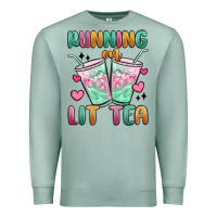 Seafoam running on lit tea Premium Sweatshirt - MaliasSmallBusiness
