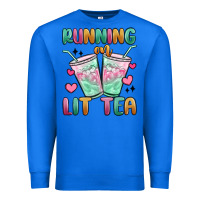 True Royal running on lit tea Premium Sweatshirt - MaliasSmallBusiness