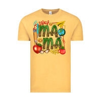 Vintage Mustard mama teacher Vintage Tee - texasbilliewilder