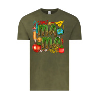 Vintage Olive mama teacher Vintage Tee - texasbilliewilder