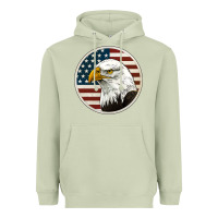 Matcha American Bald Eagle Heavyweight Hoodie - Jasminsmagicworld