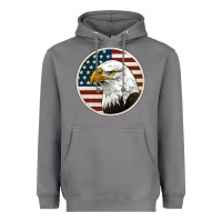Storm American Bald Eagle Heavyweight Hoodie - Jasminsmagicworld