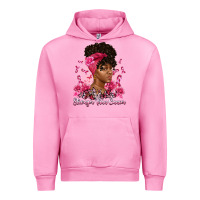 Fuchsia Pink stronger than cancer Urban Hoodie - Artiststas