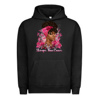 Pigment Black stronger than cancer Urban Hoodie - Artiststas