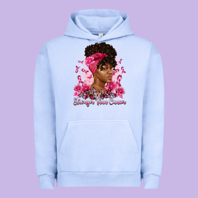 Stronger Than Cancer Urban Hoodie Designed By Artiststas