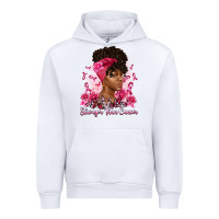 White stronger than cancer Urban Hoodie - Artiststas