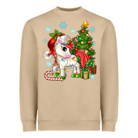 Mushroom Christmas unicorn Heavyweight Sweatshirt - Zillion Design Studio