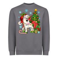 Storm Christmas unicorn Heavyweight Sweatshirt - Zillion Design Studio