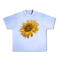 Grape Ice sunflower Urban Heavy Tee - RanaPortraitStore