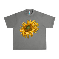 Tornado sunflower Urban Heavy Tee - RanaPortraitStore
