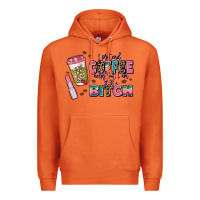 Carrot i pretend coffee helps but im still a bitch Premium Hoodie - MaliasSmallBusiness